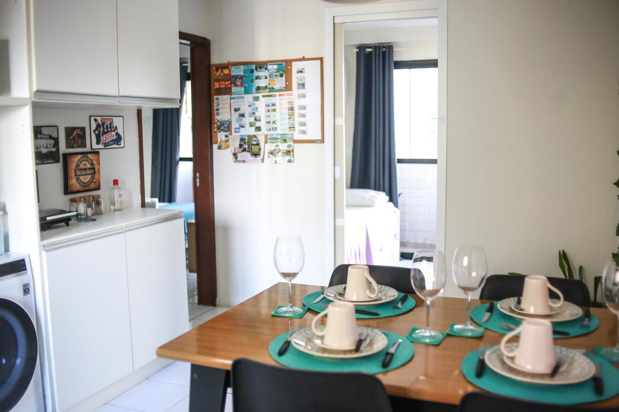 Apartment Ponta Negra Completo Com Lava E Seca, Estacionamento Gratis, Preco Imbativel *